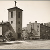 St. Luke's Chapel and Old Houses, Hudson, corner of Grove