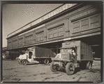 Trucks, West and Desbrosses Sts.