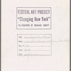 Civic Reperatory Theatre, 14th Street West of Sixth Avenue
