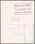 Gasoline station, Tremont Avenue and Dock Street