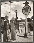 Gasoline station, Tremont Avenue and Dock Street