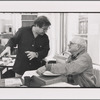 Maury Yeston and Peter Stone during the stage production Titanic