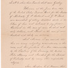 Document pardoning G. P. Ballard and G. W. Dant for selling spirits