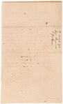 Draft of order at Greenville regarding unlicensed trade with the Indians by James Fisher