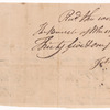 Anthony Wayne order for whiskey for the hospital