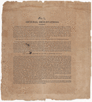 Broadside about making spirits with charcoal and recipes for making cordials. Printed item