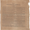 Broadside about making spirits with charcoal and recipes for making cordials. Printed item