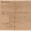 Document appointing John P. Jenkins Inspector of Distilled Spirits in Columbia County, New York