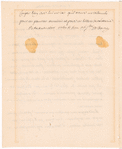 Letter from Voltaire at Les Delices to Ami Camp at Lyon