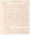 Letter from Voltaire at Les Delices to Ami Camp at Lyon