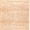 Letter from George Watson to Colonel David Henley at Colonel Outlaw's