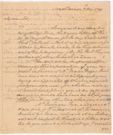 Letter from George Washington, at Mount Vernon, to Colonel August Washington