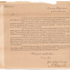 Printed circular signed by Alexander Hamilton, concerning the duty on distilled spirits