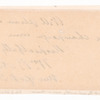 Note from William B. Astor, ordering a case of champagne