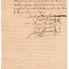 License to John Mollory of Boston, signed by John Hancock and others