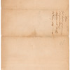 Order for medicine and hospital stores for Ft. Strother signed by Andrew Jackson