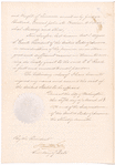 Document pardoning E. S. Read for illegal distilling