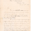 Edwin Stanton, at Washington City, to the Hon. Richard Wallach, concerning restrictions on the liquor traffic in Washington
