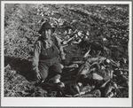 Indian woman sugar beet worker from Oklahoma. Adams County, Colorado