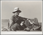 Hired hand brings in load of corn. Grundy County, Iowa