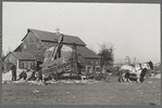 Storing corn during harvest. Grundy County, Iowa