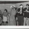 "Hiram & Mirandy" game played at Halloween party. Hillview Cooperative, Osage Farms, [Pettis County,] Missouri