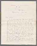 Letter to Vanessa [Stephen] on Her Wedding Day [Handwritten]