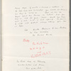 Letter to Vanessa [Stephen] on Her Wedding Day [Handwritten]