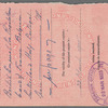Passport Extract, Signed by Virginia Woolf, with Photograph