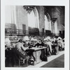 Researchers studying in the Main Reading Room