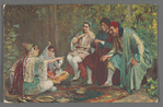 Juifs à un jour de fête