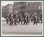 Members of the Grand United Order of Odd Fellows in America parading in Harlem