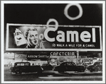 Original smoking Camel sign, Times Square