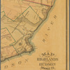 Map of the highlands of the Hudson, Orange Co