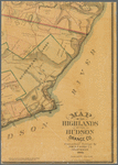 Map of the highlands of the Hudson, Orange Co