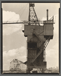 Burns Brothers Coal elevator and U.S.S. Illinois: Armory for Navy reserves, West 135th Street pier