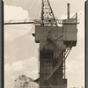 Burns Brothers Coal elevator and U.S.S. Illinois: Armory for Navy reserves, West 135th Street pier