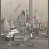 Manhattan Skyline, From Boulevard East and Hudson Place, Weehawken, New Jersey