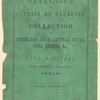 Catalogue of Captain de Negroni's collection of porcelain, jade, jewels ... &c., from Yuen-Min-Yuen ... Pekin