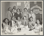 Group portrait of the Professional League of Virgin Islanders at unidentified gathering
