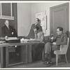 Publicity photograph of Playwrights Company membership: S. N. Behrman, Maxwell Anderson, Robert Sherwood and Elmer Rice