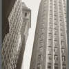 Irving Trust Building from Trinity Church yard, One Wall Street