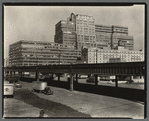 Starrett-Lehigh Building: II, 601 West 26th Street, from Eleventh Avenue and 23rd street looking northeast past the West Side Express Highway