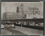 Starrett-Lehigh Building: II, 601 West 26th Street, from Eleventh Avenue and 23rd street looking northeast past the West Side Express Highway