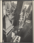 Wall Street, showing East River from roof of Irving Trust building