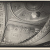 Fifth Avenue Theater interior: showing chandelier, rotunda and second balcony, 1185 Broadway