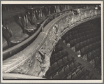 Fifth Avenue Theater interior: showing showing section of orchestra and first balcony, 1185 Broadway