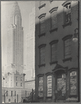 Contrasting No. 331 East 39th Street with the Chrysler building (left) and the Daily News Building (right)