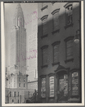 Contrasting No. 331 East 39th Street with the Chrysler building (left) and the Daily News Building (right)