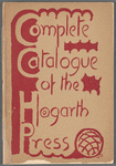 Complete catalogue of books published by the Hogarth Press from 1917-1927